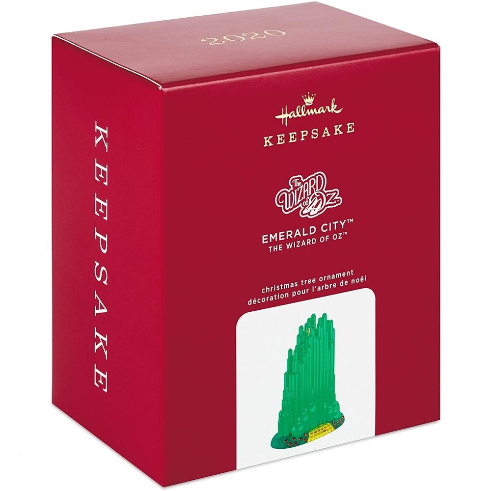 New! Wizard of Oz Emerald City Metal Hallmark Keepsake Christmas Ornament 2020